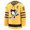 Miesten NHL Pittsburgh Penguins Pelipaita 2025-26 Fanatics Premium Sidney Crosby Alternate Gold